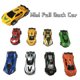 thumbnail image 3 of Juego de 6 unidades de mini modelo de coche de juguete Diecast, coche de carreras, coche de simulación, camión de autobús, vehículo, juguetes de plástico bonitos para niños, regalos 11 Afortunado Sencillez, 3 of 5