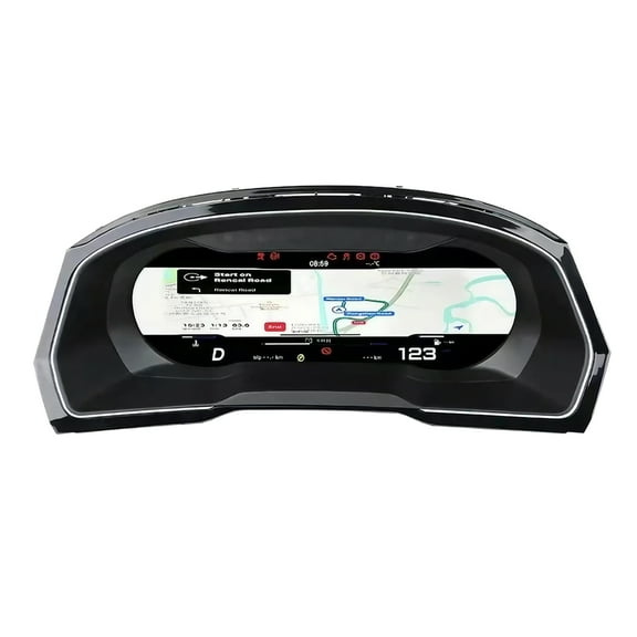 12.3 inch digital dashboard instrument cluster Suitable for CC (2019-2023) digital speedometer replacement, digital instrument cluster replacement, digital dashboard