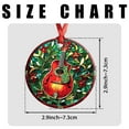 thumbnail image 7 of Mandolin Ornaments Ceramic For Christmas, Stained Glass Ornaments Ceramic Christmas 2025, 7 of 7