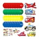 thumbnail image 5 of Transporte Decoraciones para fiestas de cumpleaños, camión, coche, , , coches, decoración de fiestas temáticas, adornos para tartas para Yuyangstore Globos de fiesta de cumpleaños, 5 of 6