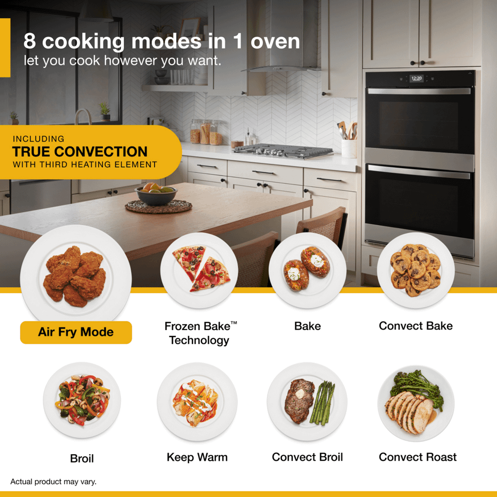 WHIRLPOOL WOED7030PV double wall electric oven