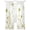 Yellow, variant on Blue Spring Floral Sheer Curtains 72 Inch Length 2 Panels Set Window Treatments, Summer Flowers Botanical Elegant Rod Pocket Semi Curtains for Living Room/Bedroom/Kitchen Décor, 104"W x 72"L