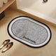 thumbnail image 5 of Alfombrilla absorbente de agua para baño | Alfombra de baño antideslizante de diatomita de 40 x 60 cm | Respaldo de goma de secado rápido | Alfombrilla de ducha antideslizante para la puerta del, 5 of 6