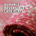 thumbnail image 4 of Oval Jute Braided Rug - All Natural Fiber 20" x 30" Area Rug, Made with Natural Jute Twine - A Reversible Rug for Rustic Home Décor - Homespice Apple Pie Oval Jute Rug 20" x 30", 4 of 8
