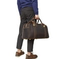 thumbnail image 4 of The Erlend Duffle Bag | Vintage Leather Weekender, 4 of 4