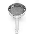 thumbnail image 2 of BishtHub Stainless Steel Mesh Tea Strainer Chalni Chalni Tea Diffuser KItchen Item - 7 Inches Length (Approx), 2 of 3