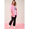 thumbnail image 2 of Roaman's Women's Plus Size Fleece Zip Hoodie Sweatshirt, 2 of 6
