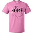 thumbnail image 3 of Inktastic Its Home- State of Texas Outline Distressed Text T-Shirt, 3 of 5