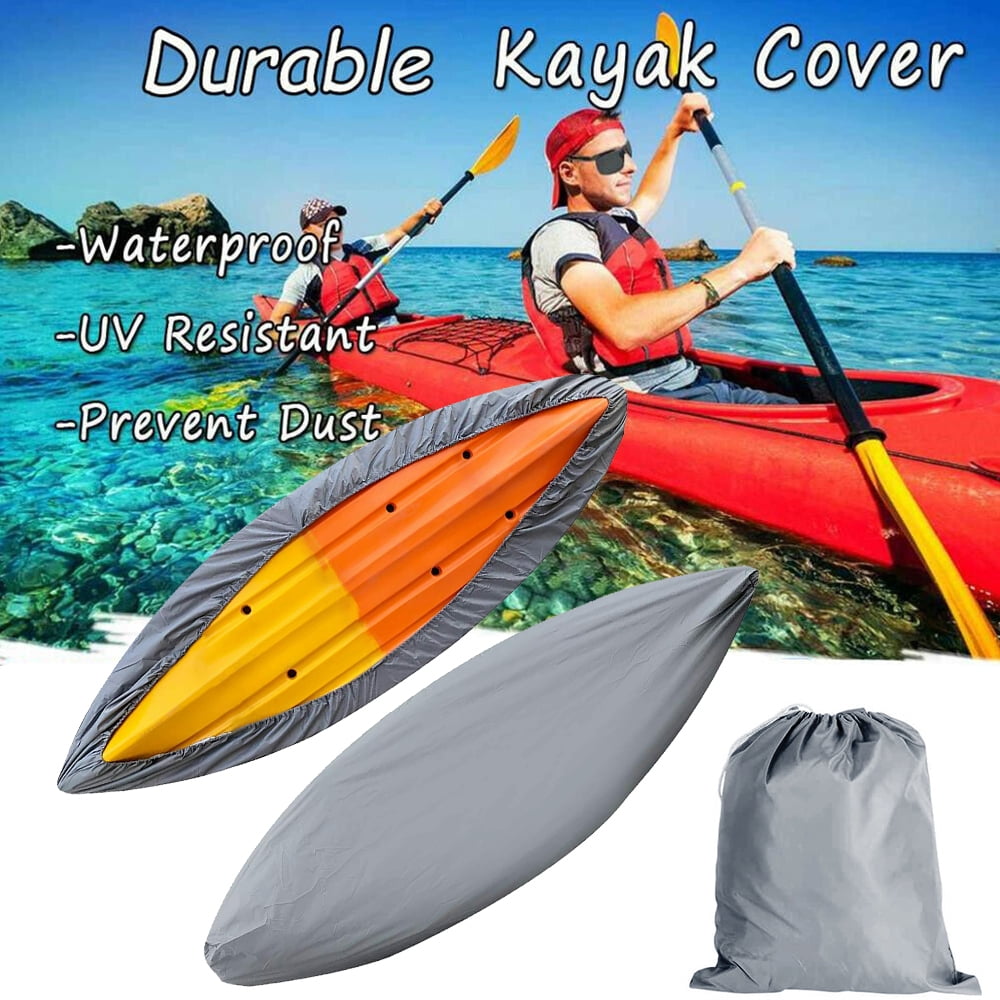 Kayak Cover Canoe Fishing Boat Waterproof Dust Storage Shield Cover Oxfor / 