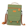 thumbnail image 3 of Bolso Térmico para Vino con Doble Compartimiento Bolsa Impermeable con Correa Ajustable Porta Botellas Oxford Práctico Adecuado para Cenas Y, 3 of 9