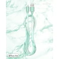 thumbnail image 3 of Liquipel Lightning Marble Cable - Mint, 3 of 8