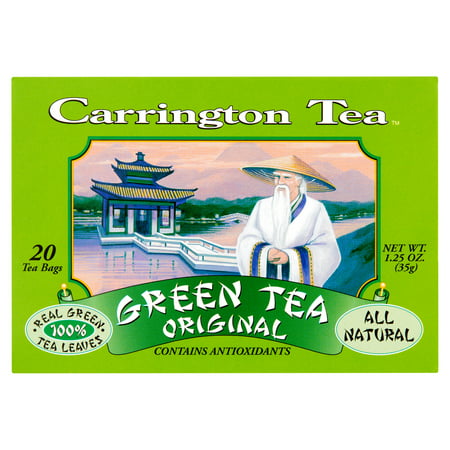 Carrington Sacs Original Green Tea, 20ct