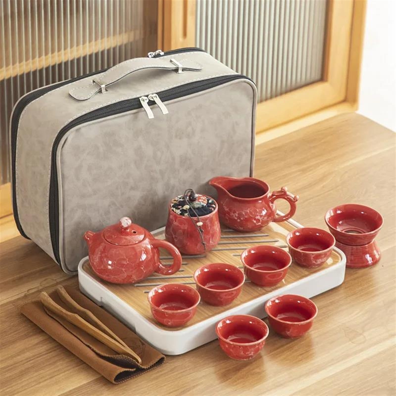 Viant〓 Luxury Tea Party Set. Complete with Automatic Tea Maker w 並行輸入品 Vianté Luxury Tea Party Set. Complete with Automatic Tea Maker