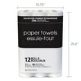 thumbnail image 4 of Black & White 12 Value Size Rolls 183 Sheets, 2-Ply Paper Towel, 4 of 5