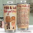 thumbnail image 2 of Valentines Day Gift for Him Tumbler 20oz Stainless Steel Double Wall Insulated Couple Travel Mug Gifts for Husband Wedding Birthday Christmas Anniversary Tumbler Gifts for Men, 2 of 6