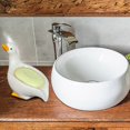 thumbnail image 4 of Dadiaei Bathroom Accessories, Soap Holder, Duck Decor - Ceramic Little Yellow Ducks Soap Box, Cute Duck Shaped Soap Box, Toilet Storage Rack, Decorative Soap Dish for Bathroom, 4 of 8