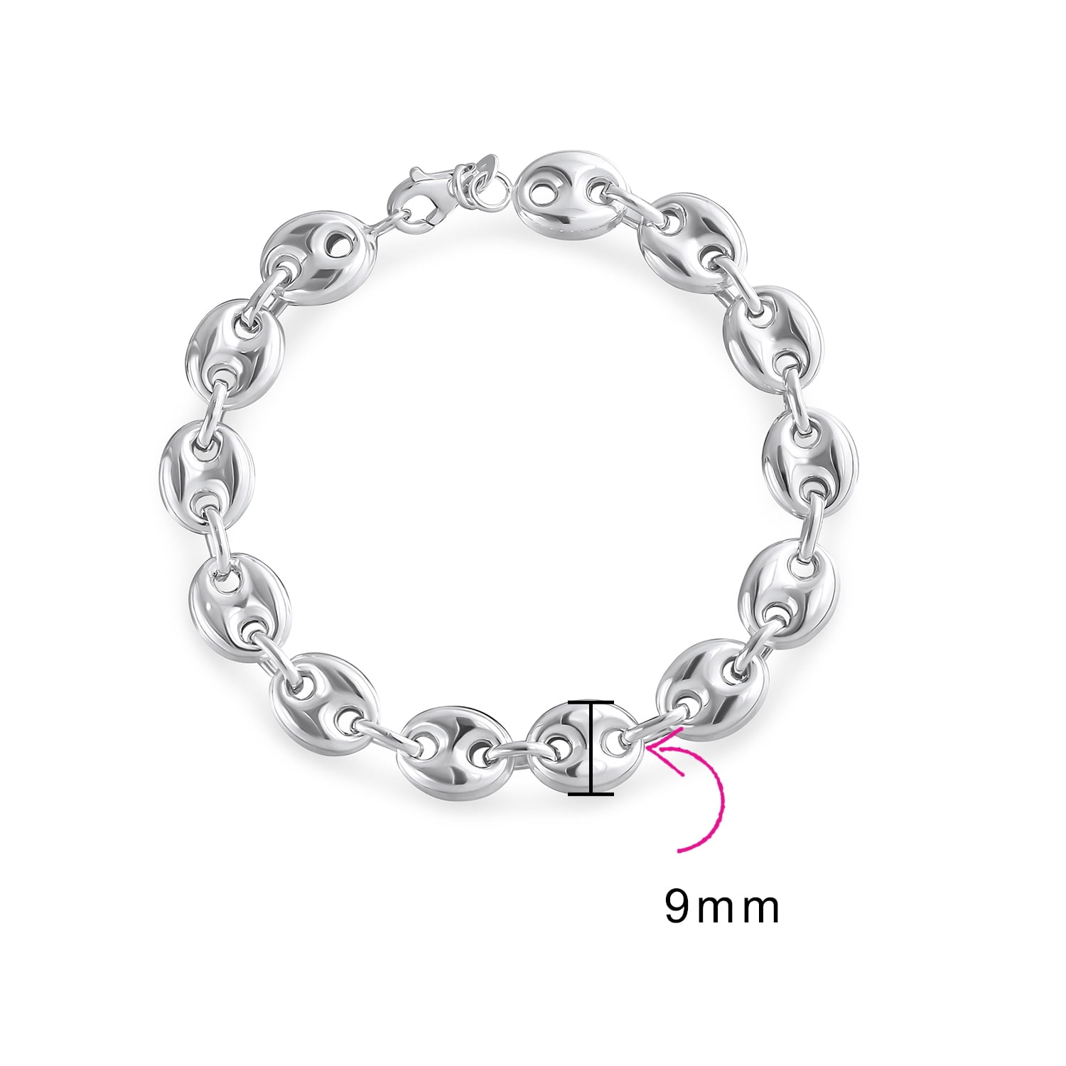 ★未使用級★ discovered anchor chain bracelet Anchor Chain Bracelet Heavy - Silver Anchor chain - Aumaris