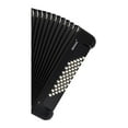 thumbnail image 5 of Hohner Bravo II 48 Accordion With Black Bellows - Black, 5 of 6