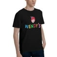 thumbnail image 2 of Wendy'S Logo Men'S Basic Short Sleeve T-Shirt Fashion Black Small, 2 of 8