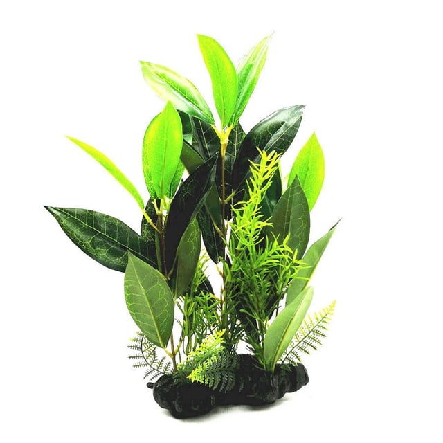 Acuario, decoración de pecera, conjunto de árbol de plantas de acuario, decoración de pecera