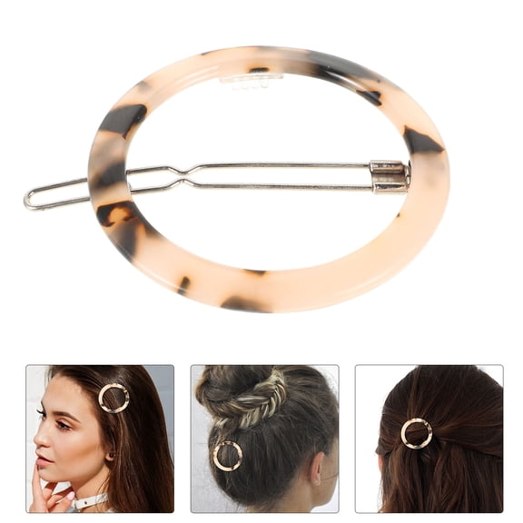 COMPUKAS Leopard Cute Hair Accessories For Women Hair Clip Decoration 1Pcs