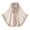10#Beige, variant on Faux Fur Women's Shawl Bridal Bridesmaids Warm Womens Cloak Cape Coat For Wedding Party White One Size