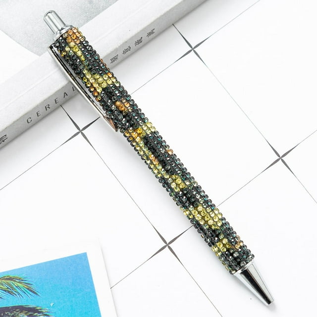 The Beating Pen Rhinestone Foreskin The Pen Girl Student Stationery Ballpoint Pen Color Pen 1ML Craft Table