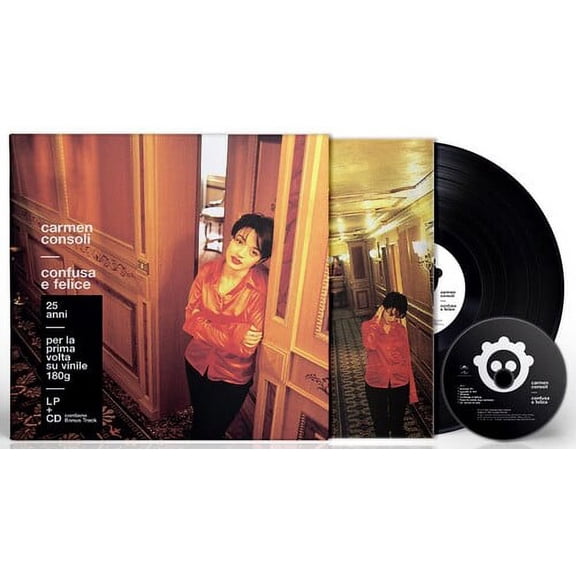 Carmen Consoli - Confusa E Felice: 25th Anniversary - LP CD - Music & Performance - Vinyl