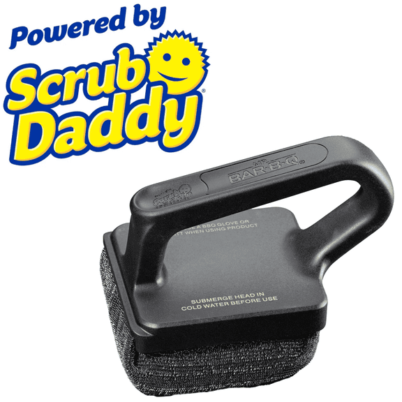 Mr. Bar-B-Q Bristle Free XL Steam Clean Griddle/Grill Brush Powered by Scrub Daddy
