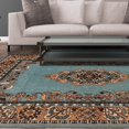 thumbnail image 5 of Superior Aviva Non-Slip Floral Medallion Indoor Washable Area Rug, 5' x 8', 5 of 5