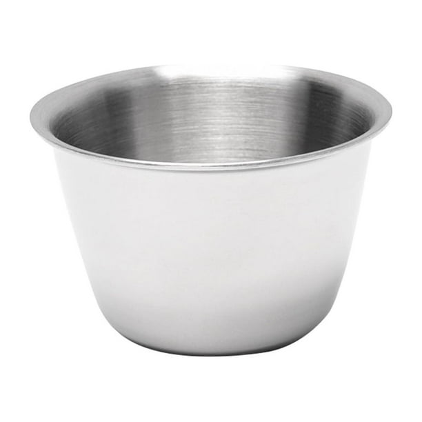 Moldes de acero inoxidable para pudín, moldes para hornear pasteles, moldes para gelatina, herramienta reutilizable para hacer cupcakes, utensilio de cocina, tamaño S