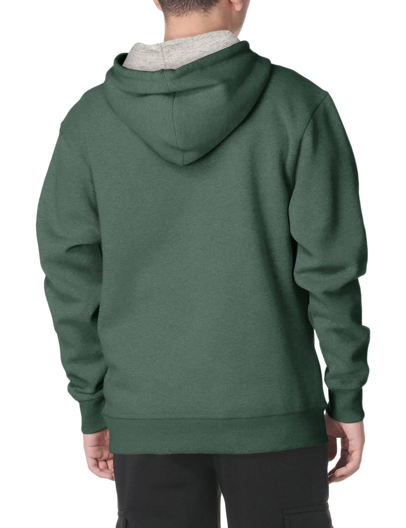 Champion Mens Powerblend Fleece Pullover Hoodie, M, Dark Green - Walmart.ca