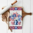 thumbnail image 3 of 4th of July Kitchen Towels Set of 2 USA Flag Blue Floral Dish Towels and Dishcloths Sets Decorative Tea Towel Stripes Poppy Wood Grain Independence Day Absorbent Hand Towels for Kitchen Bathroom, 3 of 6