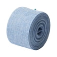 thumbnail image 1 of Kearding Rollos de cinta de arpillera de 5CM, rollo tejido portátil de , Flexible, de moda, apretado, cosido, decoraciones de fiesta para el Kits de decoración para fiestas Azul claro, 1 of 6