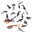 thumbnail image 4 of Sea Life Figures Toy, 20pcs Figuras de Mar Modelo Playset Realista Para El Aula para Niños, 4 of 7