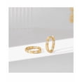 thumbnail image 2 of Pendientes Xtellar Para MujerAretes Oro 14k Con Zirconias, 2 of 4