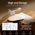 thumbnail image 4 of GUSGU 3 in 1 Charging Station for MagSafe Wireless Charger with Three-Level Night Light, 15W Max Fast Charging for iPhone 17/16/15, Apple Watch Series, AirPods Series, 4 of 8