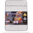thumbnail image 1 of Premium Toaster Oven Pan Nonstick Set of / Sheet Pan for Baking Small Cookie Sheet Tray Durable Small Baking Trays for Oven Aluminum Baking Sheet Toaster Oven Tray x in, 1 of 8