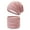 Pink, variant on Yirtree Winter Beanie Hat Scarf Set Warm Thick Knit Hat Beanie Skull Caps Scarfs for Women Men Gifts