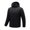 Black, variant on Herrnalise Outdoor Warm Clothing Heated For Riding Skiing Fishing Charging Via Heated Coat Black