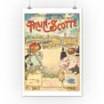 thumbnail image 1 of Train - Scotte Vintage Poster (artist: Gray, H.) France c. 1897 (12x18 Art Print, Wall Decor Travel Poster), 1 of 1