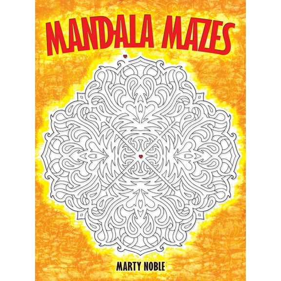 Dover Kids Activity Books Mandala Mazes, (Paperback)
