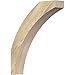 thumbnail image 3 of Ekena Millwork BRC04X18X22THR00RDF Genouillère Rugueuse 4"L x 18"P x 22"H, Douglas Sapin, 3 of 4