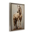 thumbnail image 3 of Stupell Industries Rustic Lodge Magnificent Mare Standing Brown Floating Frame Canvas Art, 17 x 25, by Petals Prints Design, 3 of 8