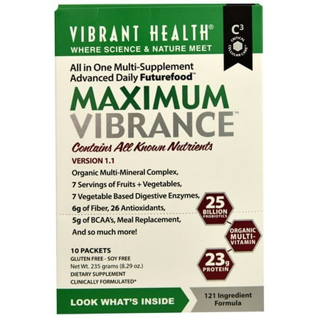 Maximum Vibrance Multi Supplement - 10 Single Packets by Vibrant