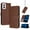 Brown, variant on Decase Case for Moto G 5G (2024), Flip Wallet Case with Wrist Strap, Shockproof PU Leather Cover Built-in Stand,Black
