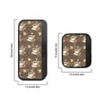 thumbnail image 5 of SEANATIVE 6 PCS Refrigerator Door Handle Covers Washable Keep Kitchen Appliances Clean from Food Stain, Smudges Fingertips Fridge Oven Home Decorations, Coffee Bean Print Brown, 5 of 7