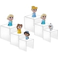 thumbnail image 3 of HESIN 2 sets Clear Acrylic Display Risers Shop Retail Bridge Rack 3inch,4inch,5inch(2 Set Pack), 3 of 8
