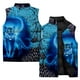 thumbnail image 2 of Nueva chaqueta casual de invierno, chalecos de invierno para hombres, chalecos térmicos de algodón para hombres, chalecos con estampado de tigre y pantera azul para hombre, ropa, 2 of 4