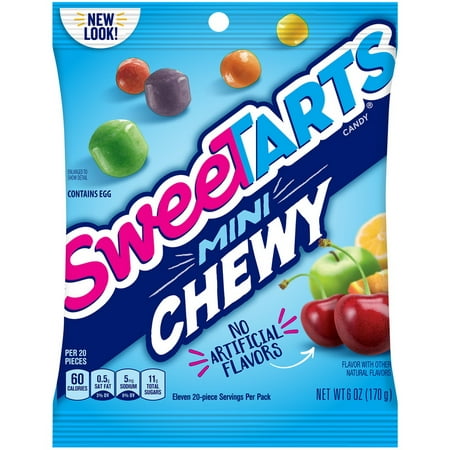 Nestle 00079200698751U Candy Sweetart Mini Chewy 12-6